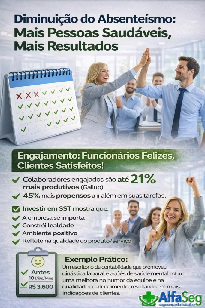 A segurança do trabalho pode aumentar o engajamento da sua equipe