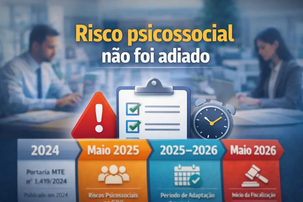 Risco Psicossocial Adiado