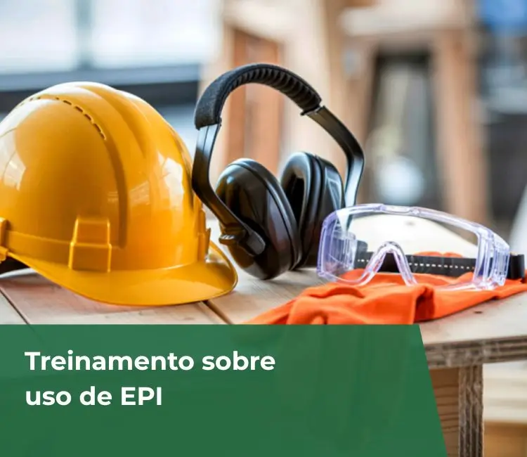 Treinamento sobre uso de EPI